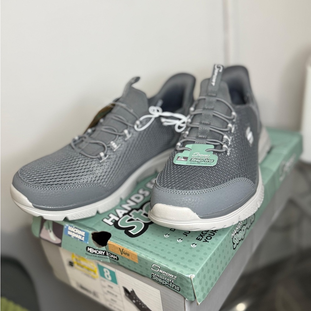 Gray Men's Athletic Shoes
